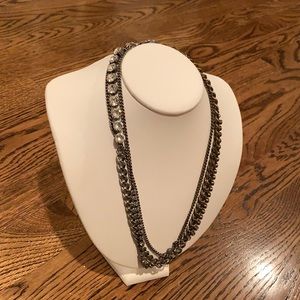 Sorrelli 3 layer necklace !!  Antique gold tone.